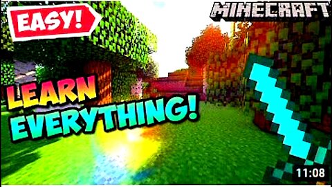 ULTIMATE MINECRAFT STARTER GUIDE. Learn Everything 2019 Tutorial