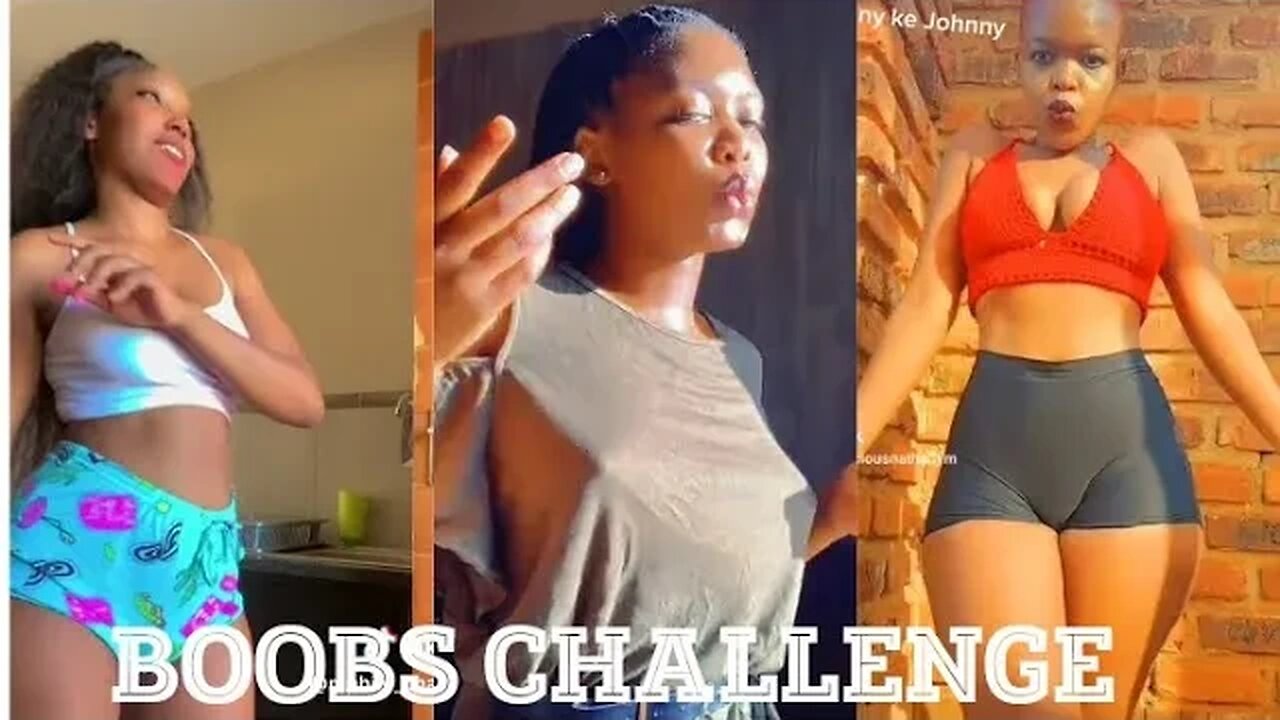 they are doing BOOBS CHALLENGE - New trending Tik Tok dance moves