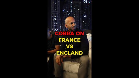ANDREW TATE ON ENGLAND VS FRANCE FOOTBAL GAME