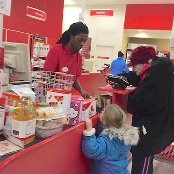 Target Cashier's Act of Kindness
