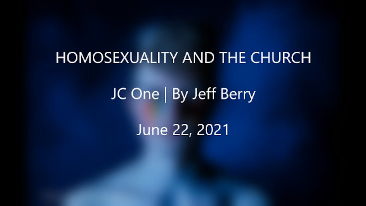 Homosexuality And The Church