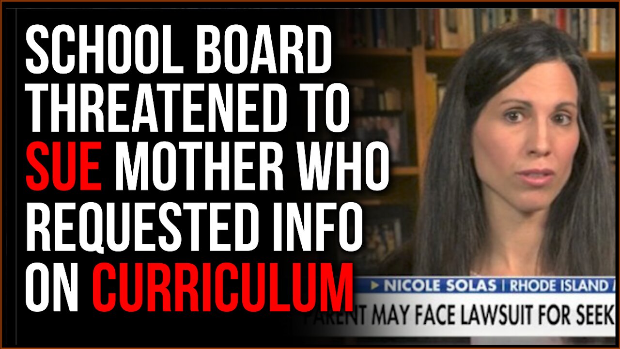 Mother Says School Board Made Plans To SUE HER After She Merely Filed Request To Look At Curriculum