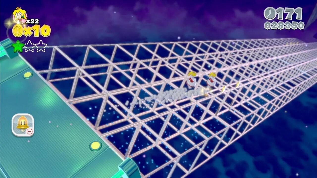 Super Mario 3D World | World 4-A - Brolder Blockade -World 4-3 Beep Block Skyway | Episode 26