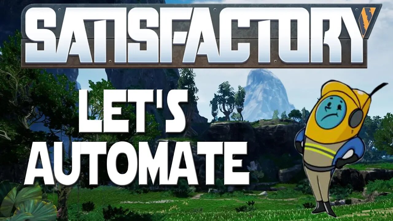 Satisfactory ep 1 - Getting Started With Satisfactory Automation Game. It's A Gaming Addiction.