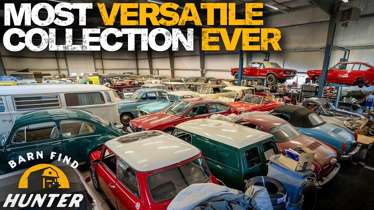 One of the BEST and MOST Versatile Car Collections We've Ever Seen | Barn Find Hunter