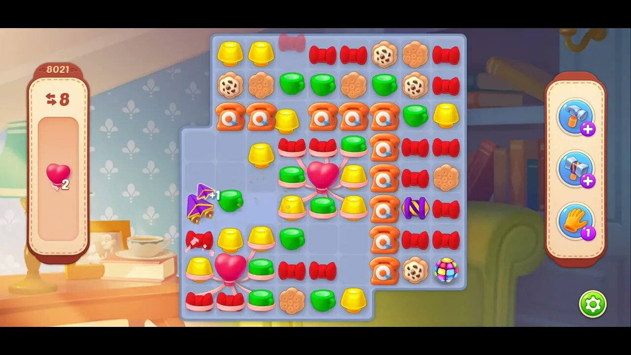 Playrix Homescapes Gameplay Walkthrough Level 8021