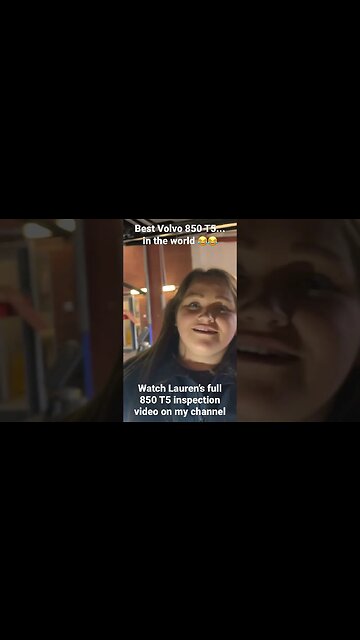 The best Volvo 850 Lauren has seen all day