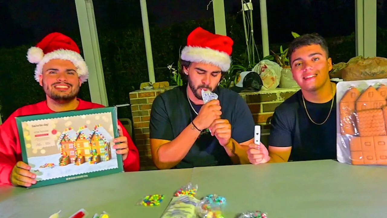 MAKING A GINGERBREAD HOUSE FADED ASF!