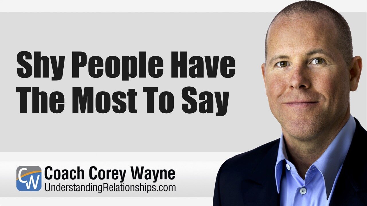 Shy People Have The Most To Say