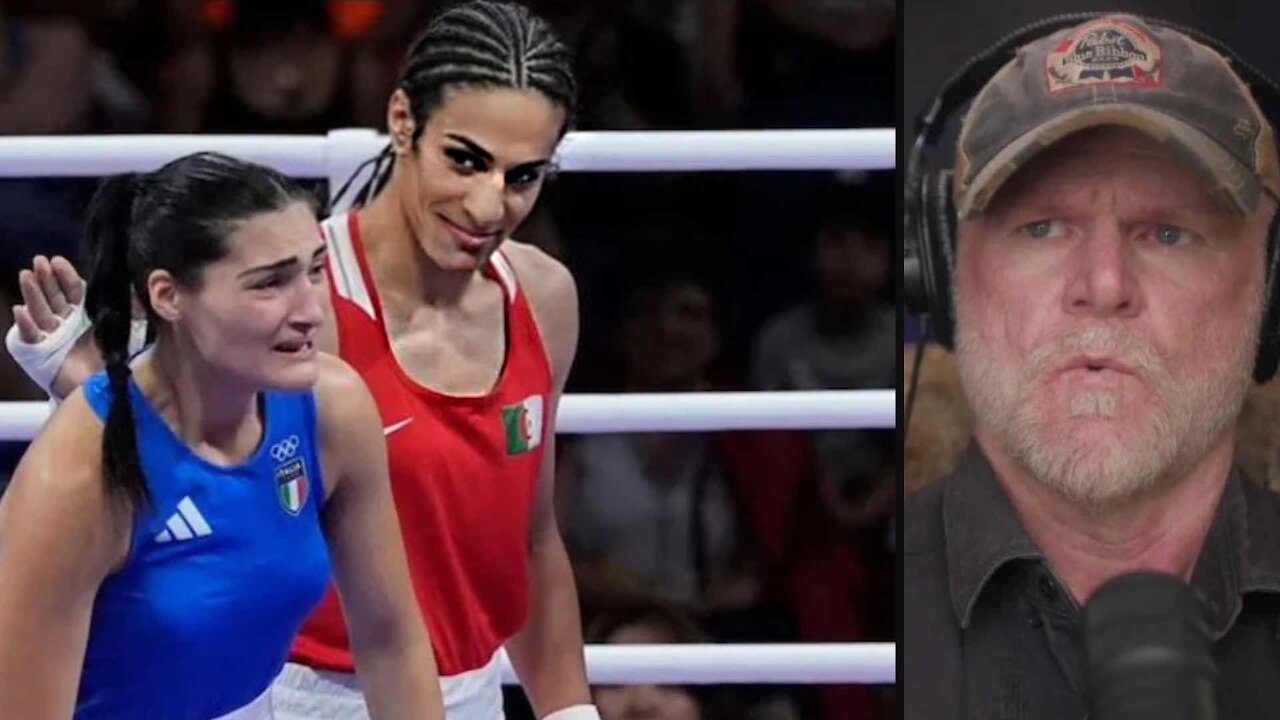 Dude Beats the Sh1t Out of Female Boxer (Olympic Pedos Pulled This Down)