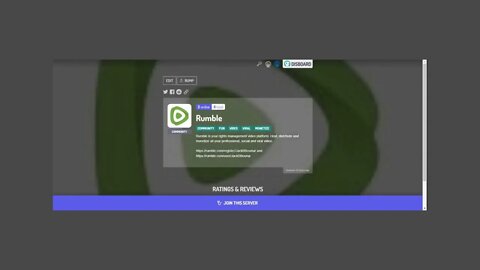 Are You A Member Of Our Rumble Server On Discord?