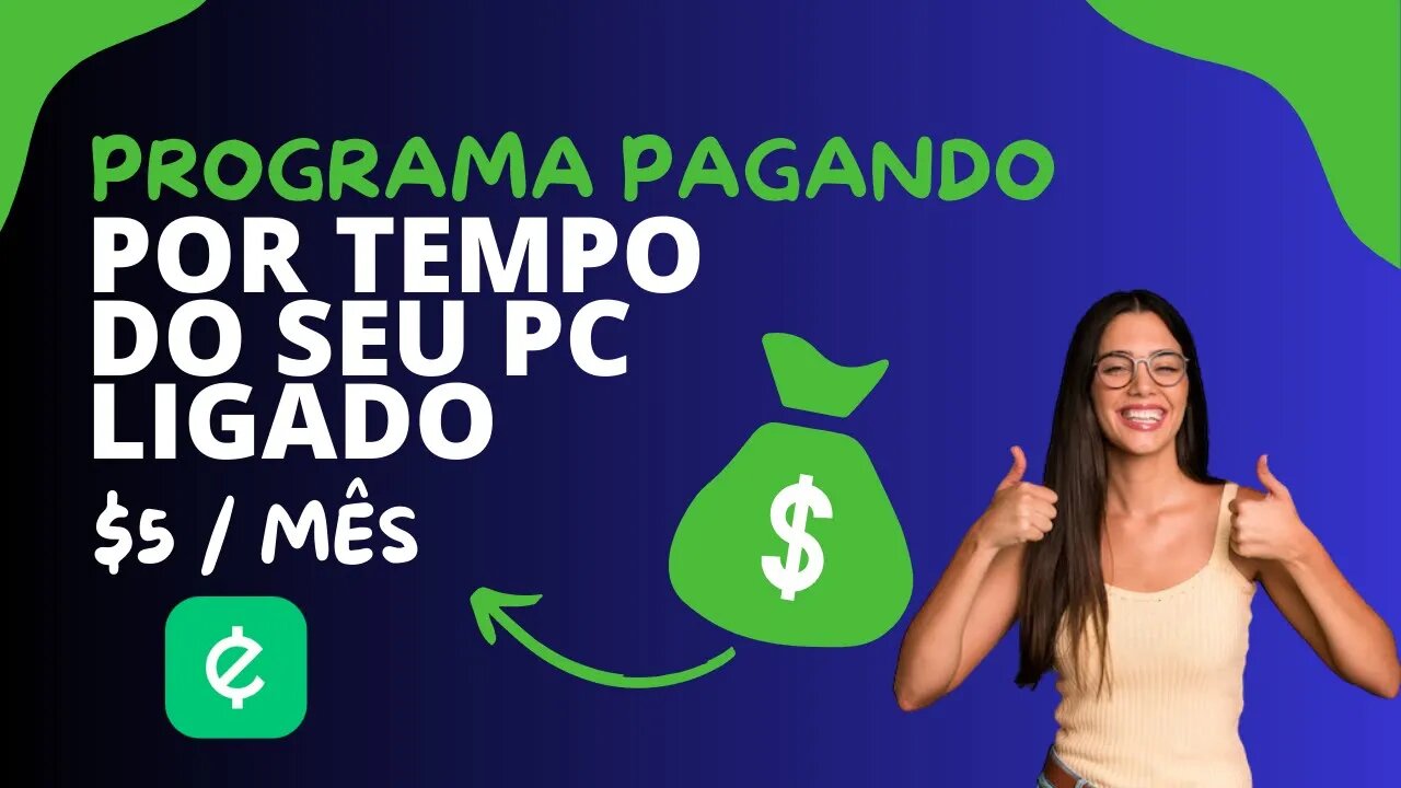 "Lucrando enquanto dorme? Ganhe $5 mensal fácil e rápido com o incrível EarnApp!