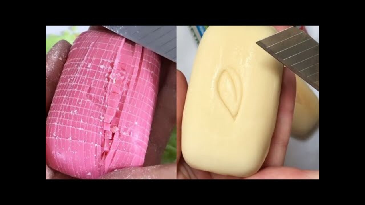 Soap Carving ASMR! Sons Relaxantes! (sem falar) Vídeo satisfatório ASMR