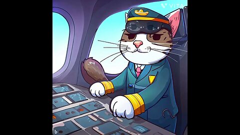 Cat Pilot by Bing AI