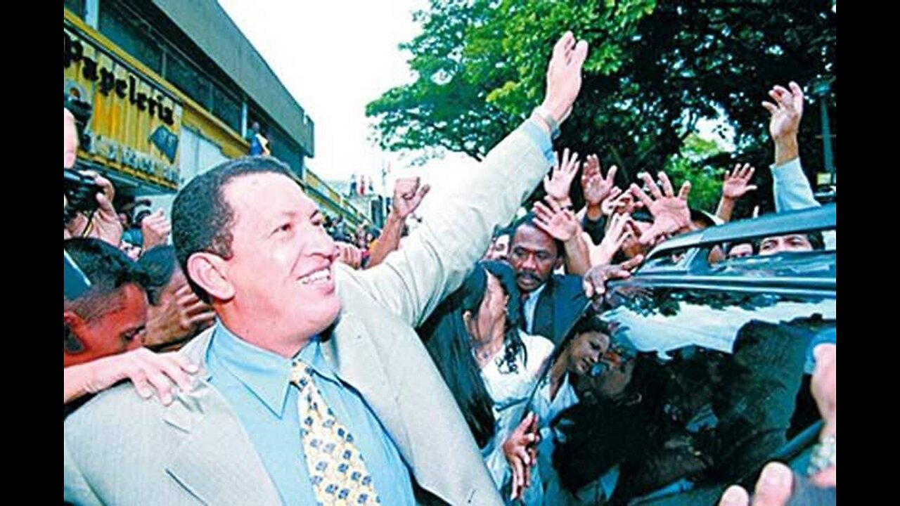 Hugo Chávez's statue was just torn down in Venezuela.