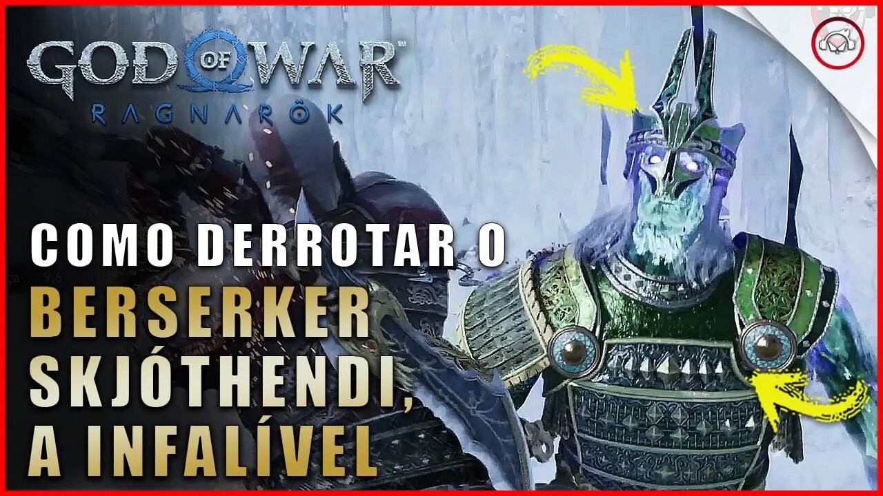 God of war Ragnarok, Como derrotar o Berserker Skjóthendi, A Infalível | Super dica