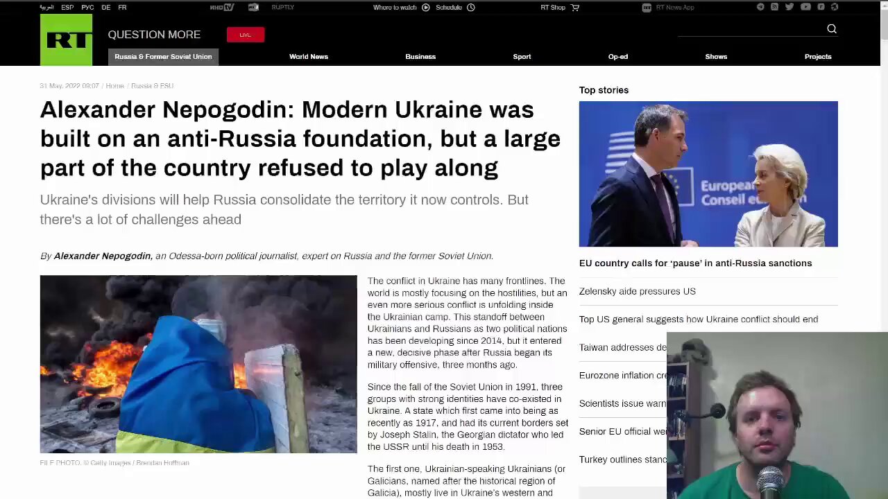 Ukraine's divisions will help Russia consolidate the territory it now controls