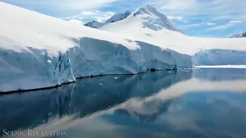 Antarctica 4K Scenic Relaxation Film With Calming Music &&&& 2