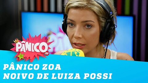 Bá! Tchê! Pânico zoa noivo gaúcho de Luiza Possi!