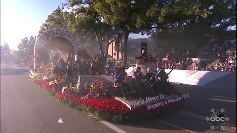 Pasadena celebrates the new year with the 130th Rose Parade