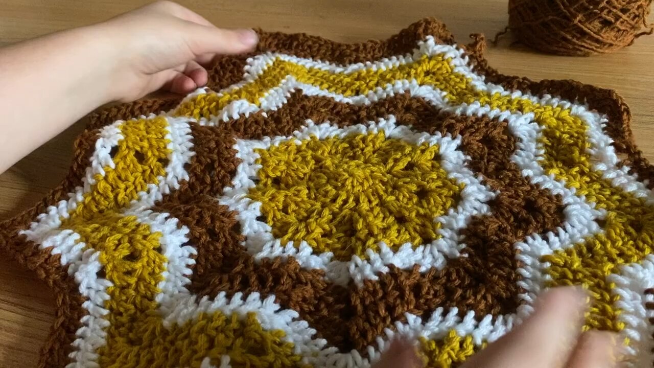 Crochet 9 Point Star Blanket