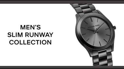 Michael Kors Oversized Slim Runway Men's Watch
