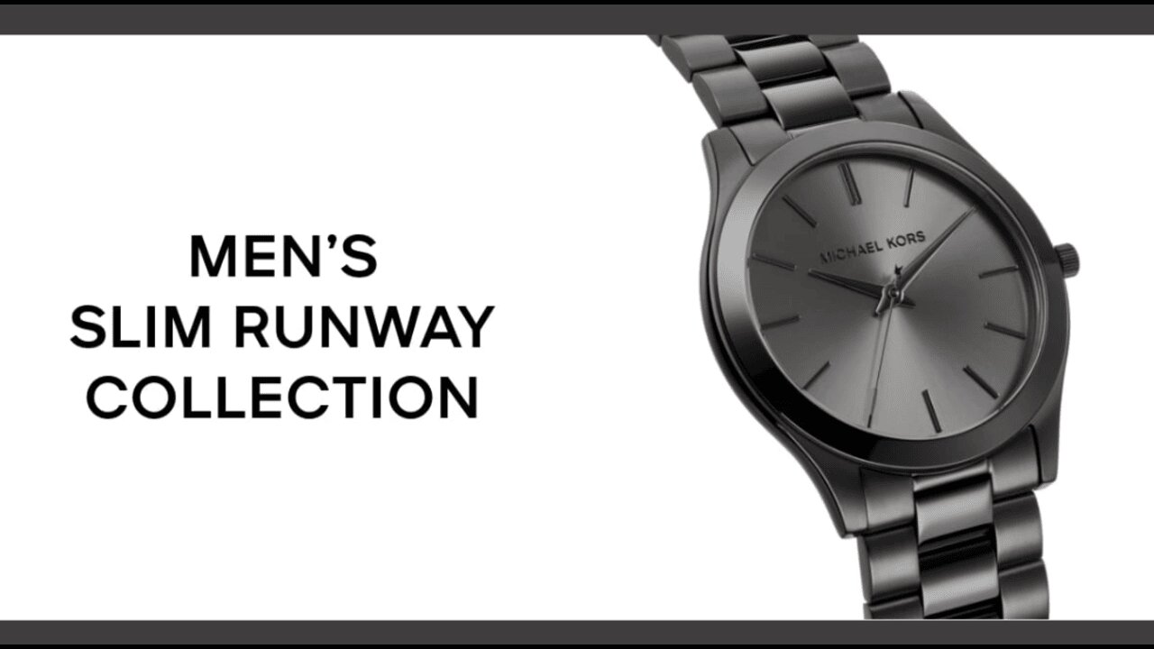 Michael Kors Oversized Slim Runway Men's Watch