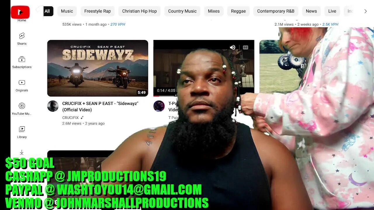 LIVE WITH THE TWIGGA MAN AND LALA....COME HANG OUT