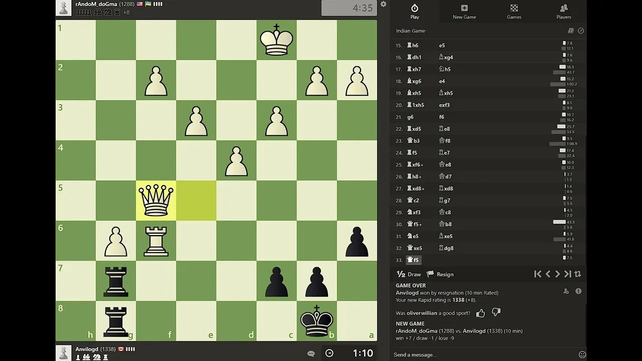 Daily Chess play - 1322 - Blundered Rook endgame in Game 3