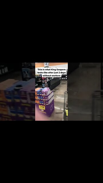 King Soopers shelves are empty while workers strike | via PSL Denver