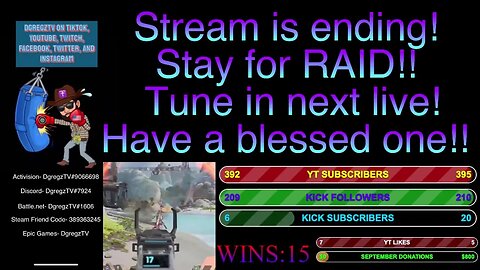 LVL 44! DGREGZ+YOU=12HRS OF GAMES/FUN! Jesus Loves You!