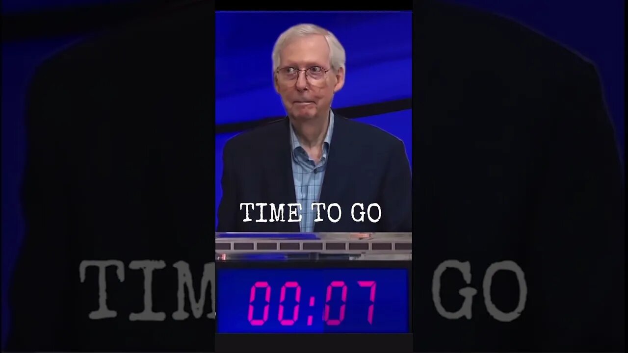 JEOPARDY with Mitch McConnell #funny #comedy