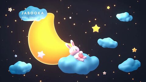 Cute Little Bunny Sleeping - Baby Bedtime Routine | Relaxing Sensory Animation | Calming Melody