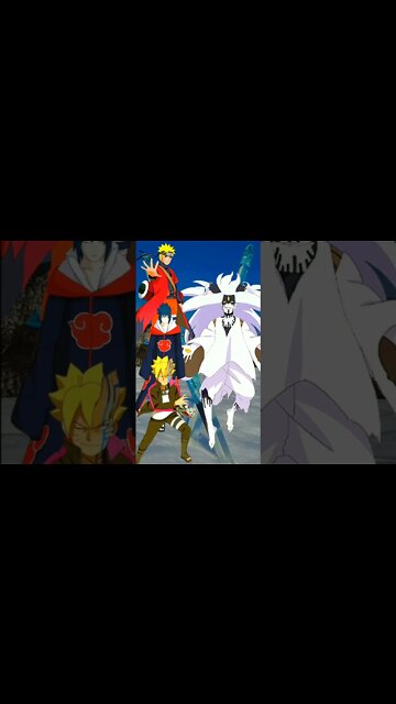 Naruto, Boruto, Sasuke Melawan Otsutsuki.#shorts
