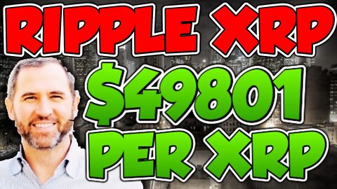 RIPPLE CEO: $49,801 XRP Federal Reserve Buy Back Proposal 🤯🚀