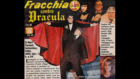 NEW 22/07/2024 FRACCHIA CONTRO DRACULA - LUCE CONTRO OSCURITA