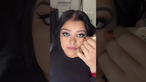 How to draw cat eyes #shorts #makeuptutorial