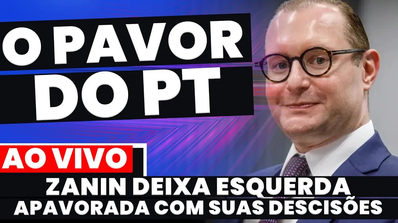 🚨Urgente:ZANIN ASSUSTA ESQUERDA E COLOCA À PROVA SUA LEALDADE A LULA | PF NA SAGA CONTRA BOLSONARO