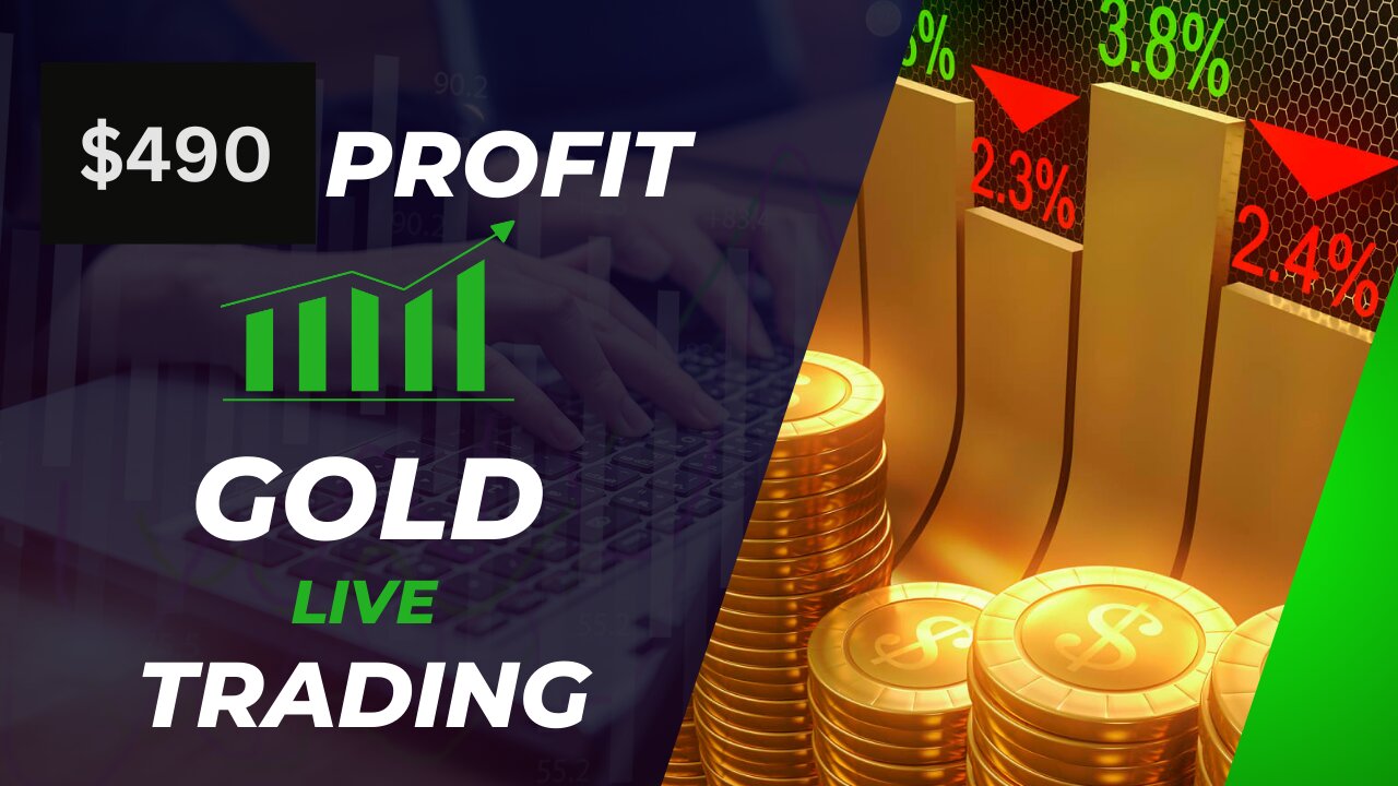 $490 profit in gold trading