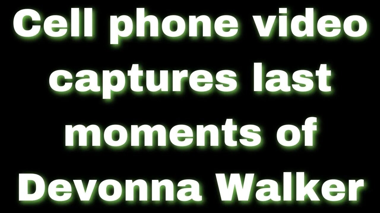 |NEWS| The Unaliving Of Devonna Walker Could Have Been Prevented