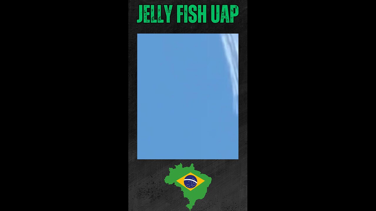 🛸🇧🇷 Enigmatic Sighting: Jellyfish-Shaped UAP over São Paulo, Brazil 🌌