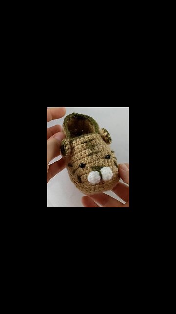 How To Crochet A Baby Bootie #shorts