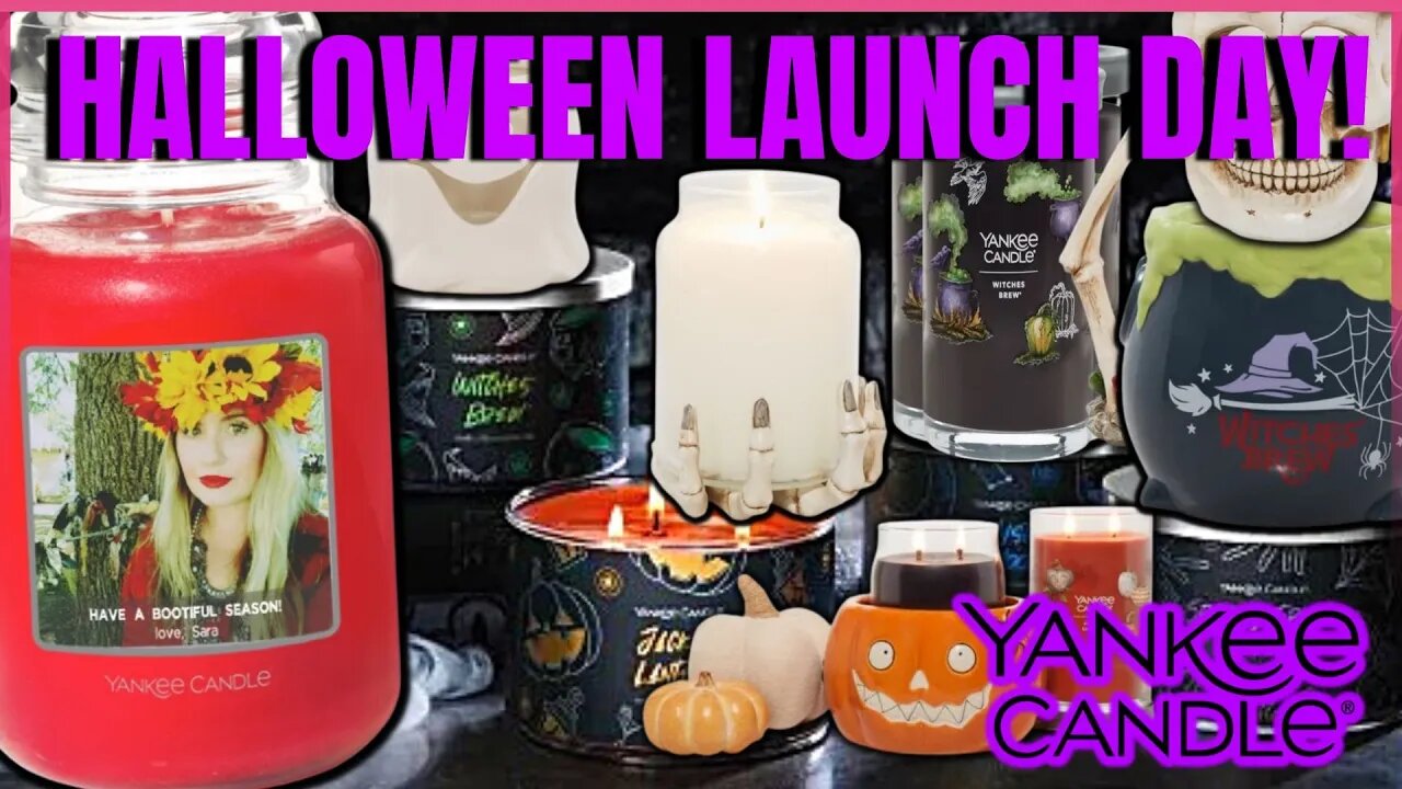 Halloween is LIVE ON THE SITE! | LAUNCH DAY! | Yankee Candle | #yankeecandle #halloweencandles