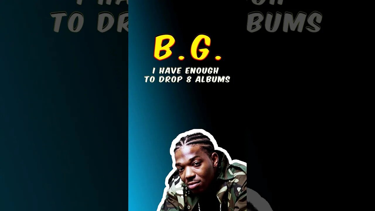 B.G. The Hot Boy Rapper Dropping The Heart of Tha Streets 3