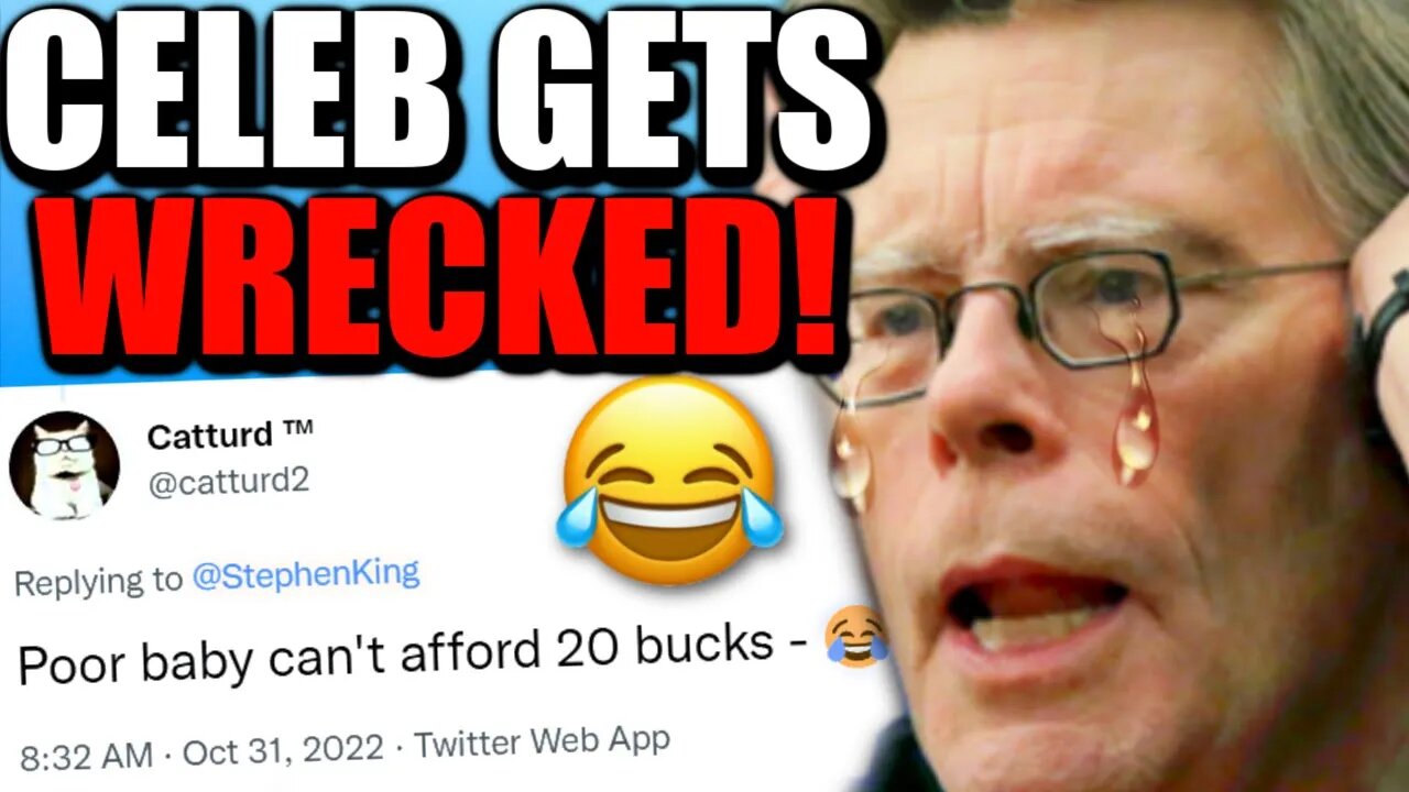 Stephen King Has CRAZY TWITTER MELTDOWN After Elon Musk DESTROYS Hollywood Elites!