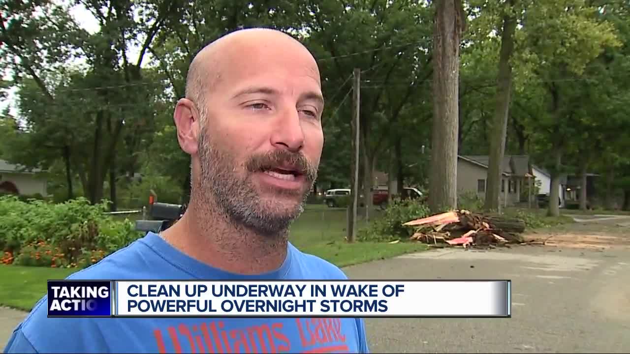 Officials confirm 4 tornadoes from Michigan weekend storms