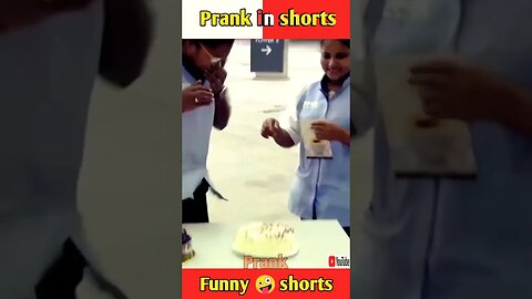 Cake Pie Prank on Public 😆😆😆#shorts #prank #public