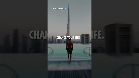 Change Your Life🤔😱~#shorts #4trillionairez #motivation #short