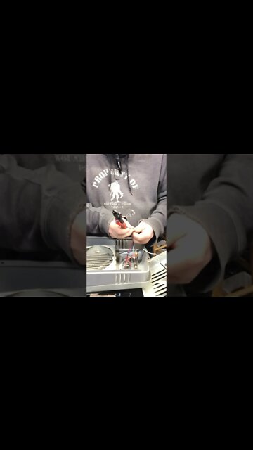 Breaking an Old Heater - #shorts