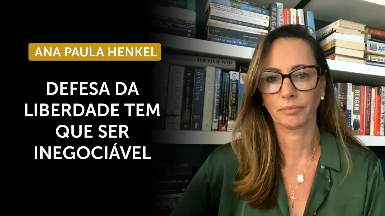 Ana Paula Henkel: 'Candidatura de Lula não seria normalizada em democracia séria'